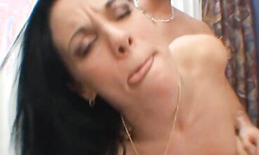 Brunette College Doll in High Heels Gets Hardcore