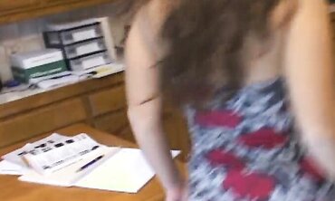 POV Blowjob With Brunette College Girl Wearing Glasses