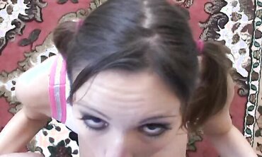 college girl Teacher Fucks Student in Classroom - POV