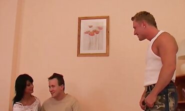 Bisexual Threesome Party - Bi Curious Couples Share Sex