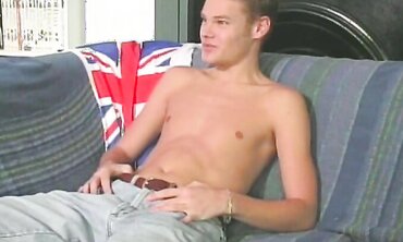 Sexy Blonde MILF Gives A Hot Striptease And Jerks Off Her Step-Brother