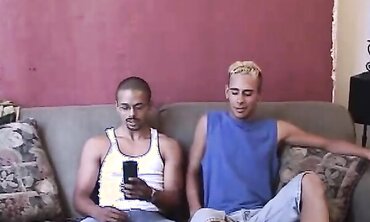 Hot Threesome Action - Three Hunks Fucked Hard By A Sexy Brunette