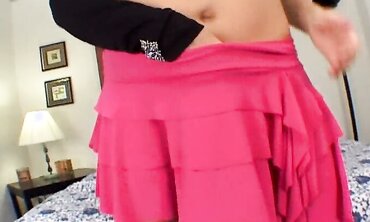 Mature MILF Strips Down To Reveal Massive Chest And Curvy Body