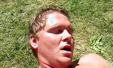 Bi-Sexual Threesome Action with Hot Blonde Babe & Her Boyfriend's Dad