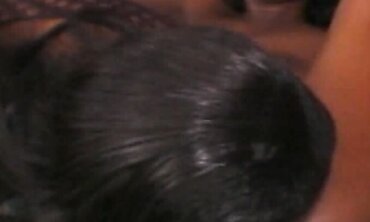 Dark & Delicious Threesome - MILF FFM Blowjob Creampie