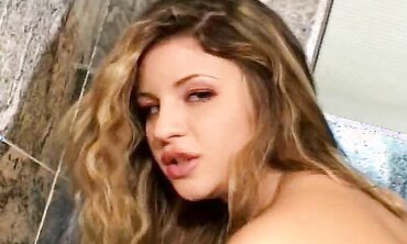 Bubble Playtime with Sexy Redhead - Fun & Games in Bathroom