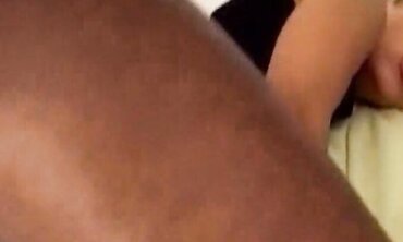 Ebony Booty surprise - Black Girl Gets Her Butt Spanked And Fucked Hard