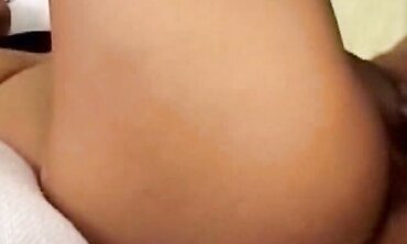 Ebony Booty surprise - Black Girl Gets Her Butt Spanked And Fucked Hard