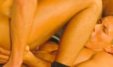 Bikers Gangbanging Hot Blonde - Sex in Leather Jackets