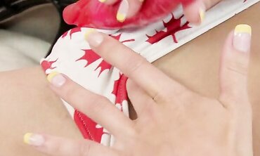 Petite Blondie Sucks And Rides A Huge Dick In POV - Must See For All Small Girls