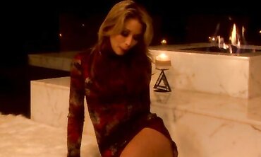 MoniqueAlexander Fireplace Masturbation - Erotic Solo Female Orgasm