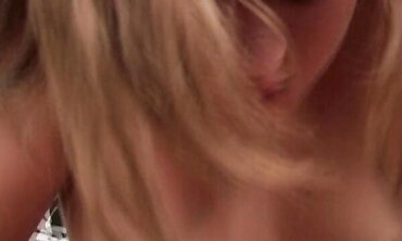 Hot MILF Wears Leather Shoes And Teases Her Man With A Footjob