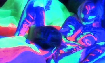 Black Light Lesbian Erotica - Sexual Encounters Between Two Beautiful Women