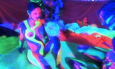 Black Light Lesbian Erotica - Sexual Encounters Between Two Beautiful Women