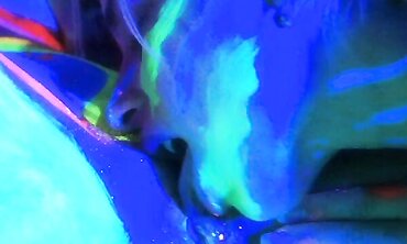 Black Light Lesbian Erotica - Sexual Encounters Between Two Beautiful Women