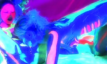 Black Light Lesbian Erotica - Sexual Encounters Between Two Beautiful Women