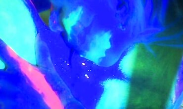 Black Light Lesbian Erotica - Sexual Encounters Between Two Beautiful Women