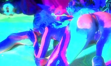 Black Light Lesbian Erotica - Sexual Encounters Between Two Beautiful Women