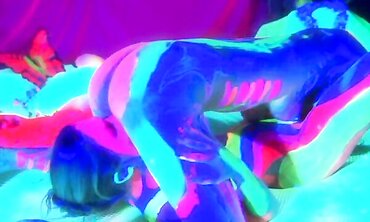 Black Light Lesbian Erotica - Sexual Encounters Between Two Beautiful Women