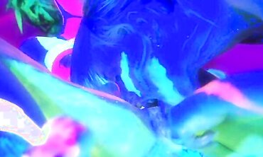 Black Light Lesbian Erotica - Sexual Encounters Between Two Beautiful Women
