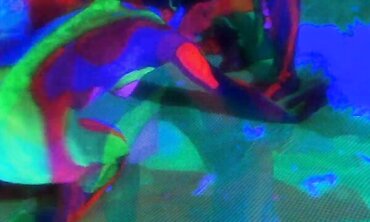 Black Light Lesbian Erotica - Sexual Encounters Between Two Beautiful Women