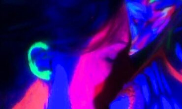 Black Light Lesbian Erotica - Sexual Encounters Between Two Beautiful Women