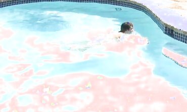 Twink Threesome Pool Party - Hot Guys Fuck Hard In The Water