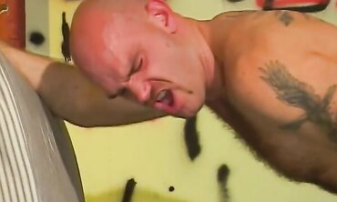 HOT BIKER GUYS F*CK ANIMAL IN LEATHERS AND CHAIN VEST" - This SEO-friendly & catchy video is about two hot guys fucking an old bear in leather jackets while