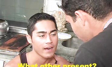 Hot Latino Twinks Fucked Raw by Older Guy in Threesome