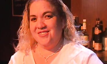 Hot Blonde MILF Gives Sensual Massage to Hunk in Bathroom - Erin Electra