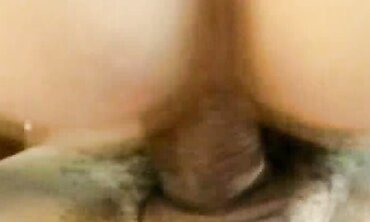 Hot Latin MILF Rides A Big Black Dick In Her Ass - Latina Milf Anal Sex