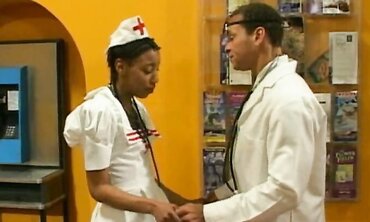 Naughty Nurses - Sexual Healing with Hot Blonde Babe in Hospital Gown