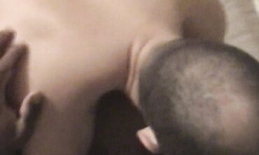 Erotic Sensual Lovemaking with Black Beauties - Older Man Fucks barely legal Brunette