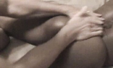 Erotic Sensual Lovemaking with Black Beauties - Older Man Fucks barely legal Brunette