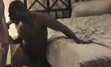 Bi-racial Couple Sharing Passionate Sex