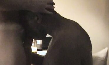 Bi-racial Couple Sharing Passionate Sex