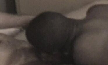 Bi-racial Couple Sharing Passionate Sex