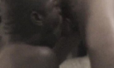 Bi-racial Couple Sharing Passionate Sex