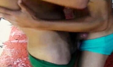 Hot Blonde Babe Gives A Sensual Massage To Her Client In The Outdoors