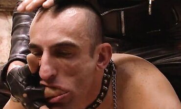 Dominatrix BDSM Mistress Teaches Submissive Slave How to Serve Her Perfectly