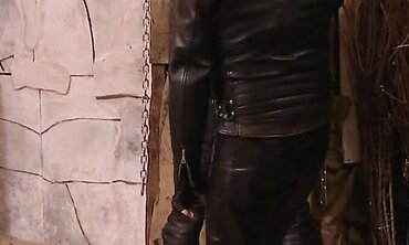 Dominatrix BDSM Mistress Teaches Submissive Slave How to Serve Her Perfectly