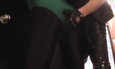 Hot Babe in Leather Jacket Fucks Her Man Hardcore - Sexy Roleplay