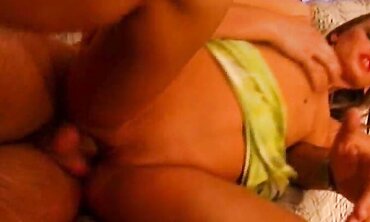 Teenage Cutie's First Anal Experience - Older Guy Teaches Her The Ropes