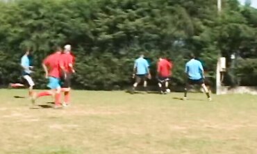 Soccer Moms Teach Their How To Score Goals - Mommy & Me Football