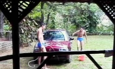 Car Washing Fun with Hot Blonde Babe" or "Blondie's Sexy Outdoor Adventure at Public Place". This new SEO-friendly & catchy video is about an outdoor car wash scene where our blonde b