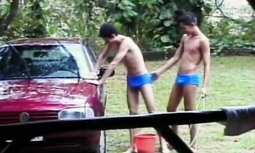 Car Washing Fun with Hot Blonde Babe" or "Blondie's Sexy Outdoor Adventure at Public Place". This new SEO-friendly & catchy video is about an outdoor car wash scene where our blonde b
