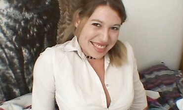 Massively Breasted Teen Gives Amazing Blowjob & Rides Big Dick to Creampie