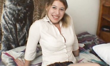 Massively Breasted Teen Gives Amazing Blowjob & Rides Big Dick to Creampie