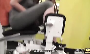 Redhead Couple POV: Hunters Pocket Money Blowjob