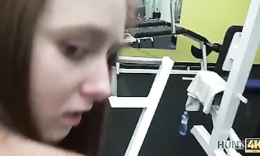 Redhead Couple POV: Hunters Pocket Money Blowjob